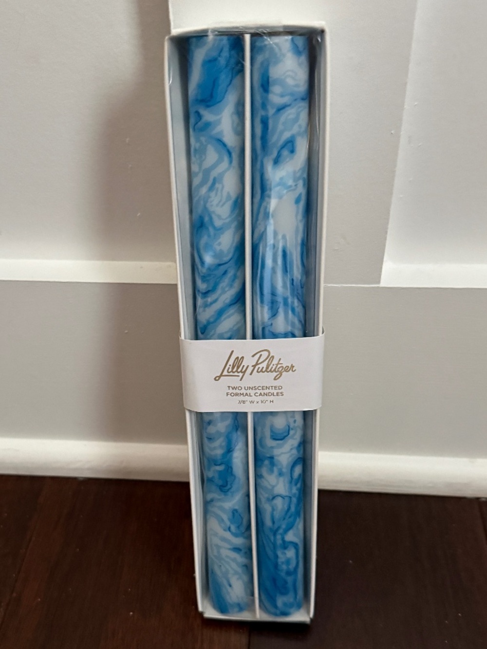 NIP Lilly Pulitzer unscented formal candles